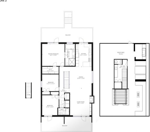 1218 Noble St, Chicago IL  60642-3327 exterior