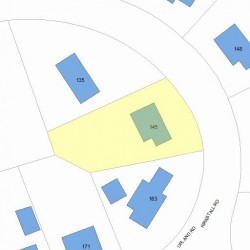 145 Kirkstall Rd, Newton MA 02460-2245 plot plan