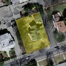 133 Webster St, Newton MA 02465-1822 aerial view