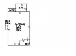 44 Bourne St, Newton MA 02466-1722 floor plan