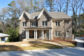 156 Lake Forrest Ln, Atlanta GA  30342-3210 exterior