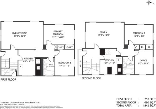 318 Oklahoma Ave, Milwaukee WI  53207-2645 exterior