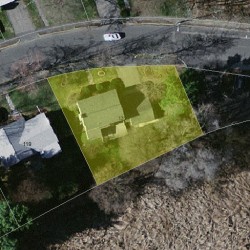 131 Brandeis Rd, Newton MA  02459-2707 aerial view