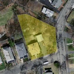 5 Chaske Ave, Newton MA  02466-1103 aerial view