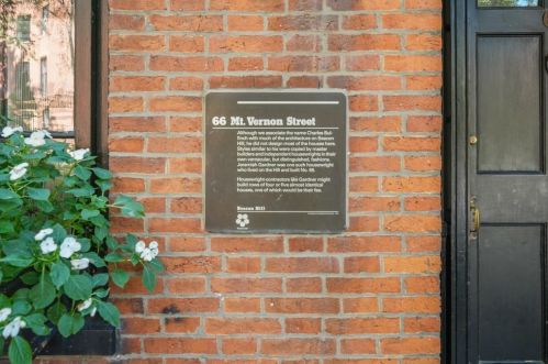 66 Mount Vernon St, Boston MA  exterior