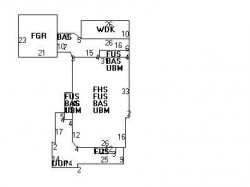 97 Hillside Ave, Newton MA 02465-2546 floor plan