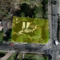 11 Clements Rd, Newton MA 02458-2617 aerial view