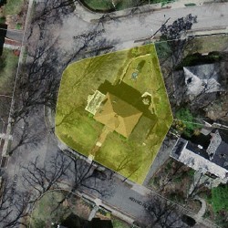 47 Kenmore St, Newton MA 02459-2105 aerial view