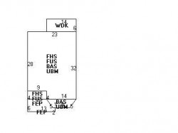 155 Oak St, Newton MA 02464-1442 floor plan