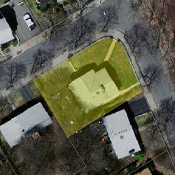 98 Morrill St, Newton MA 02465-1348 aerial view