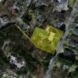 31 Vista Ave, Newton MA 02466-2810 aerial view