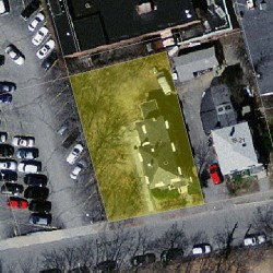 23 Davis St, Newton MA  02465-2442 aerial view