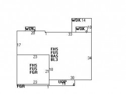 88 Wiswall Rd, Newton MA 02459-3547 floor plan