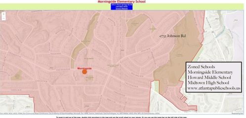 1732 Johnson Rd, Atlanta GA  30306-3147 exterior