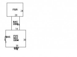 47 Freeman St, Newton MA  02466-1205 floor plan