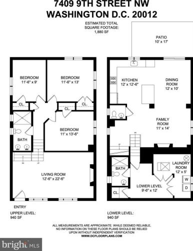 7409 9th St, Washington DC  20012-1701 exterior