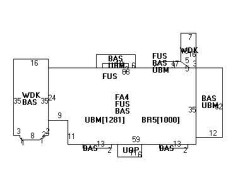 111 Hobart Rd, Newton MA 02459-1352 floor plan