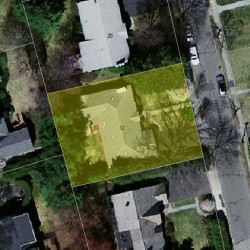 12 Ferncroft Rd, Newton MA 02468-1214 aerial view