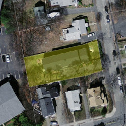 77 Bourne St, Newton MA 02466-1707 aerial view