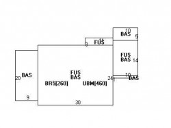 67 Randlett Park, Newton MA 02465-1718 floor plan