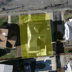 52 Boyd St, Newton MA 02458-1602 aerial view