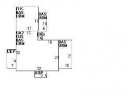 28 Billings Park, Newton MA  02458-2013 floor plan