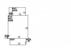 15 Central Close, Newton MA  02466-2305 floor plan