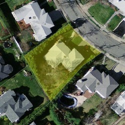 59 Deborah Rd, Newton MA  02459-2837 aerial view