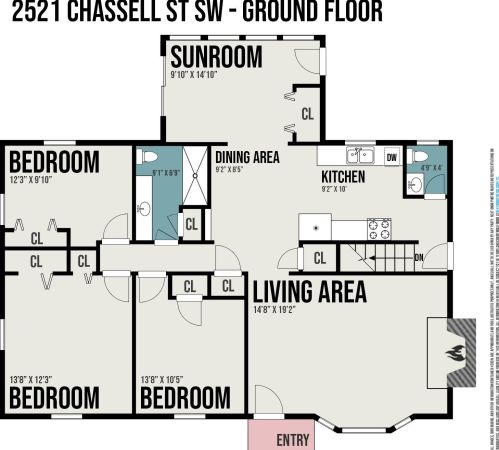 2521 Chassell St, Wyoming MI exterior