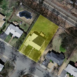 100 Stanley Rd, Newton MA 02468-2314 aerial view