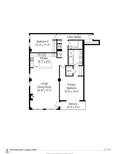 330 Clinton St, Chicago IL  60661-5713 exterior