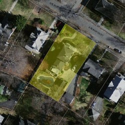 82 Arlington St, Newton MA 02458-2440 aerial view