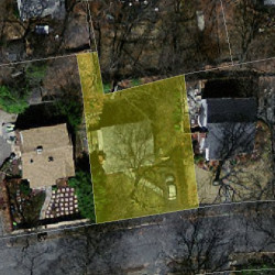 38 Roundwood Rd, Newton MA 02464-1217 aerial view