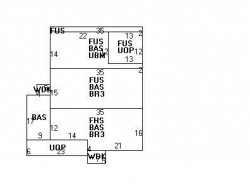 88 Oakdale Rd, Newton MA 02459-2627 floor plan