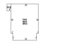 18 Falmouth Rd, Newton MA 02465-1119 floor plan
