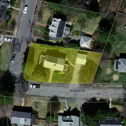 49 Nehoiden Rd, Newton MA  02468-1923 aerial view