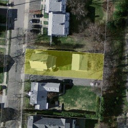 30 Rustic St, Newton MA  02458-1024 aerial view