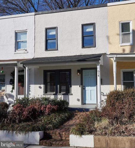 614 Alfred St, Alexandria VA  22314-1823 exterior