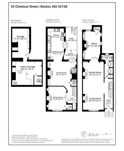 53 Chestnut St, Boston MA exterior