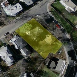 44 Jefferson St, Newton MA 02458-1747 aerial view