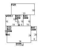 774 Watertown St, Newton MA  02460-1354 floor plan