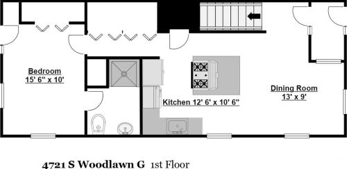 4721 Woodlawn, Chicago IL 60615-1920 exterior