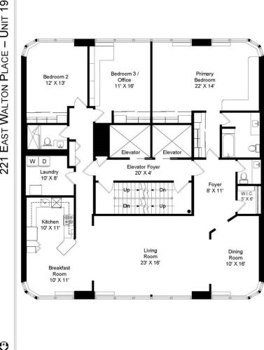 221 Walton Pl, Chicago IL  60611-1511 exterior