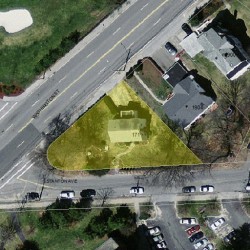 171 Stanton Ave, Newton MA 02466-3005 aerial view