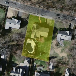 200 Cotton St, Newton MA 02458-2642 aerial view