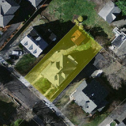 36 Ripley St, Newton MA 02459-2207 aerial view