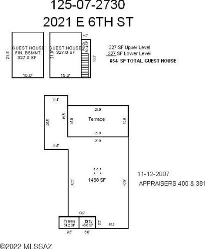 2021 6 St, Tucson AZ 85716-4822 exterior