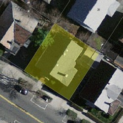 163 Tremont St, Newton MA  02458-2132 aerial view