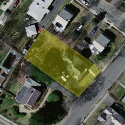 279 Linwood Ave, Newton MA 02460-1437 aerial view
