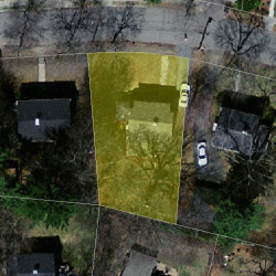 24 Avalon Rd, Newton MA 02468-1610 aerial view